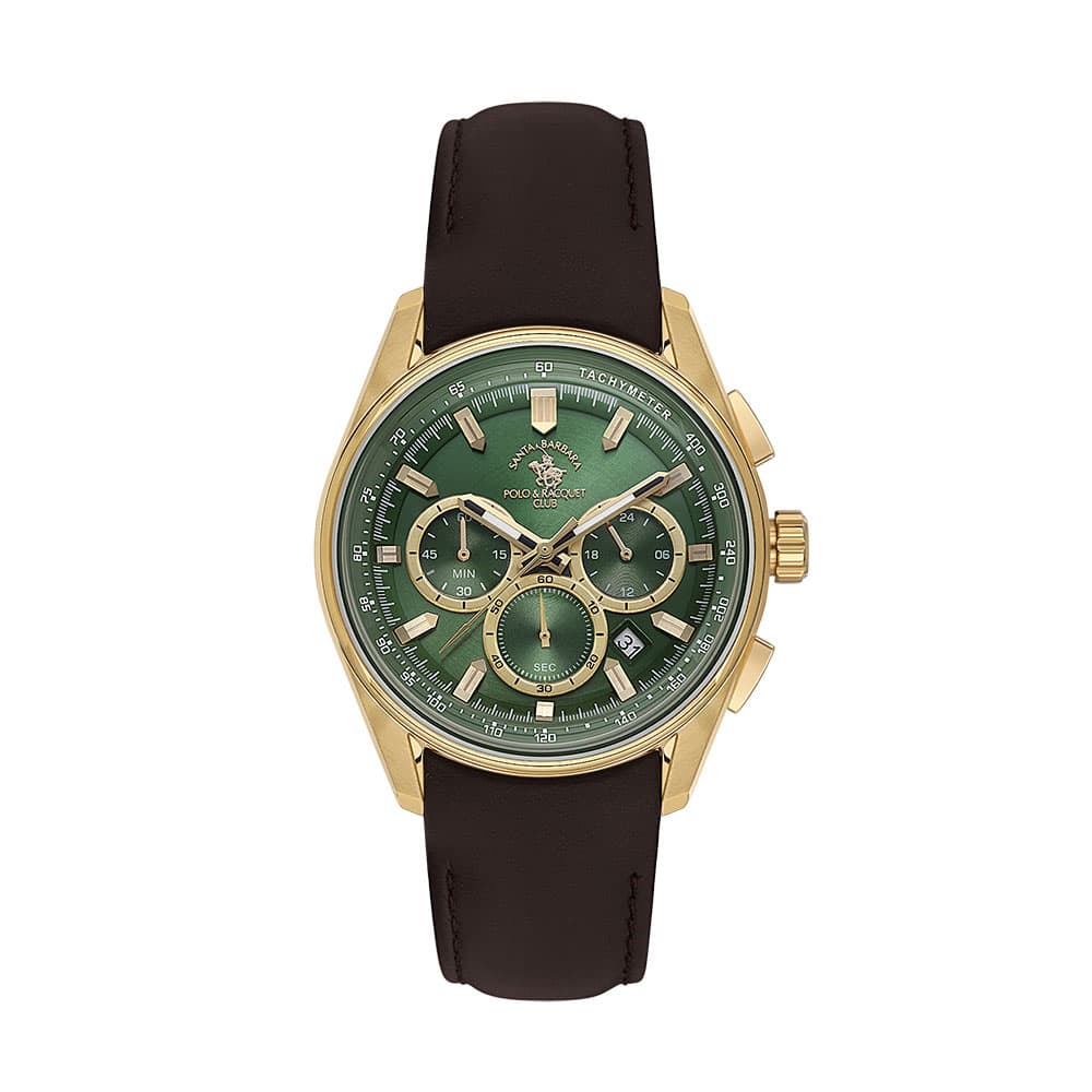 Santa Barbara Polo Legend - Ceas Barbatesc Quartz Cafeniu SB.1.10635.4
