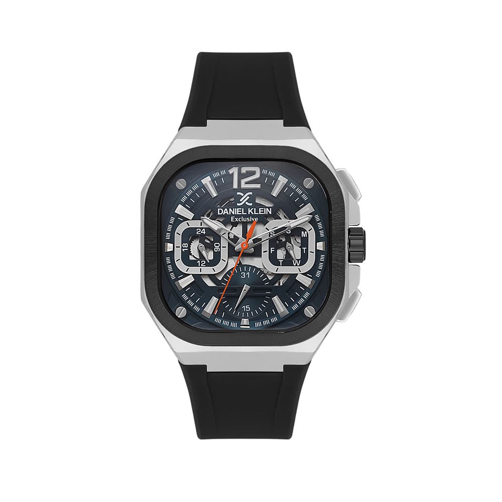 Daniel Klein Exclusive - Ceas Barbatesc Quartz Negru DK.1.14008.3