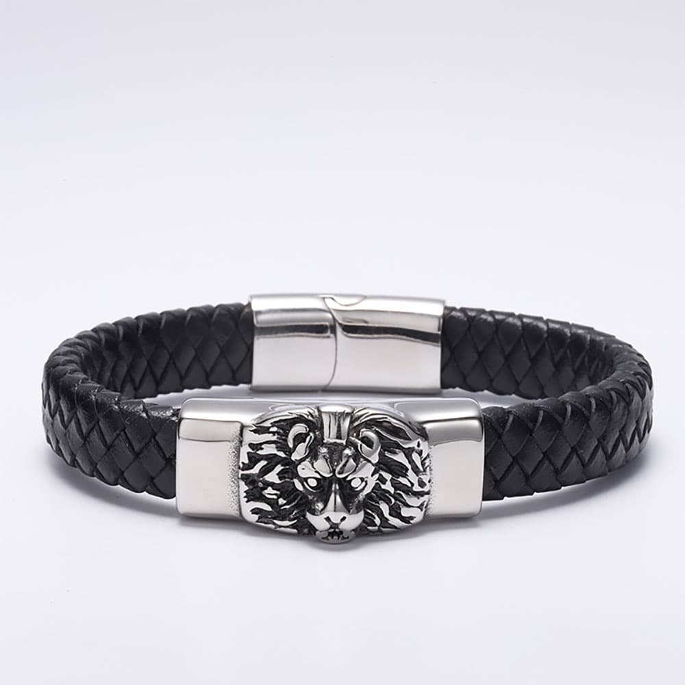 Bratara Neagra Thia Jewelry S. Steel Barbati