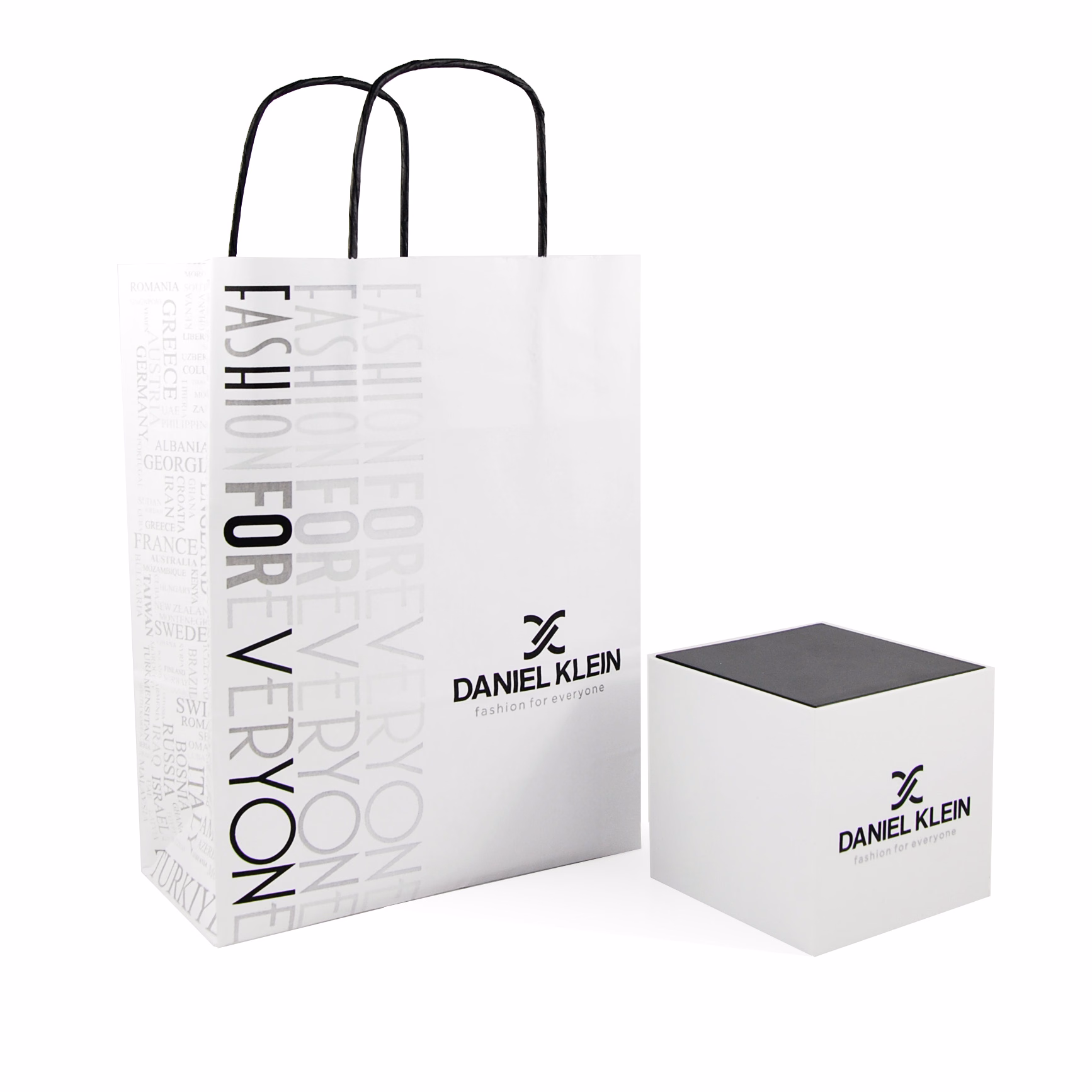 Daniel Klein Premium - Ceas Barbatesc Quartz Argintiu DK12124-2