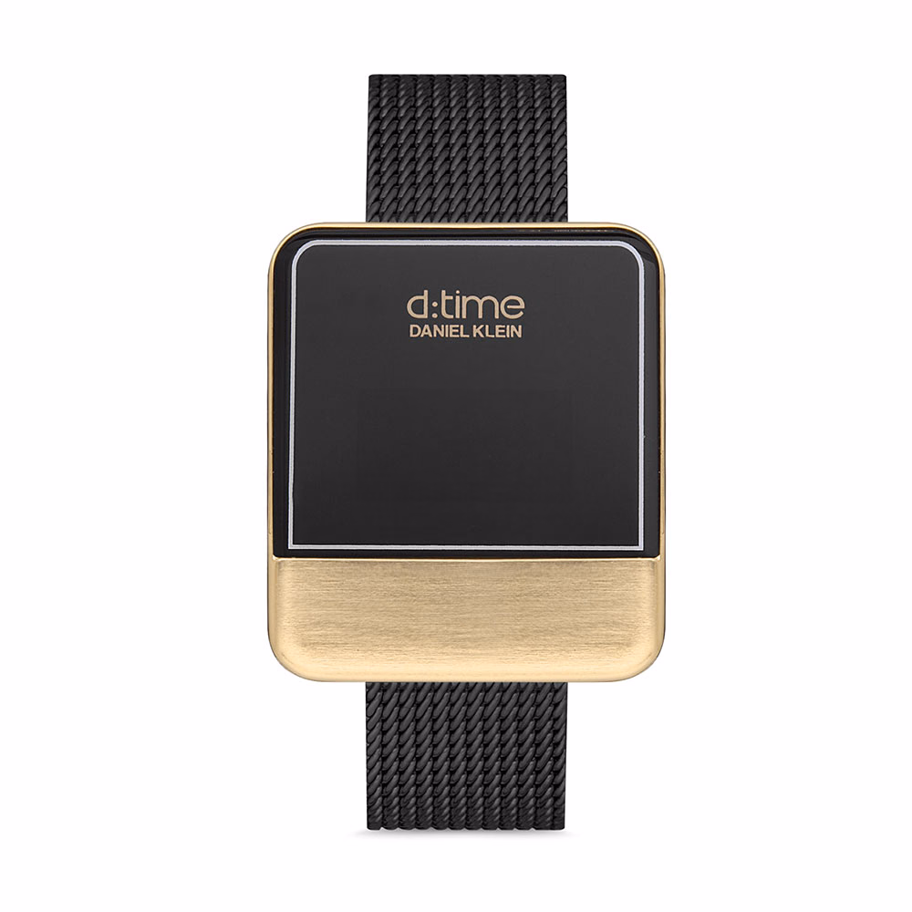 Daniel Klein D Time - Ceas Barbatesc Quartz Negru DK.1.12637.5