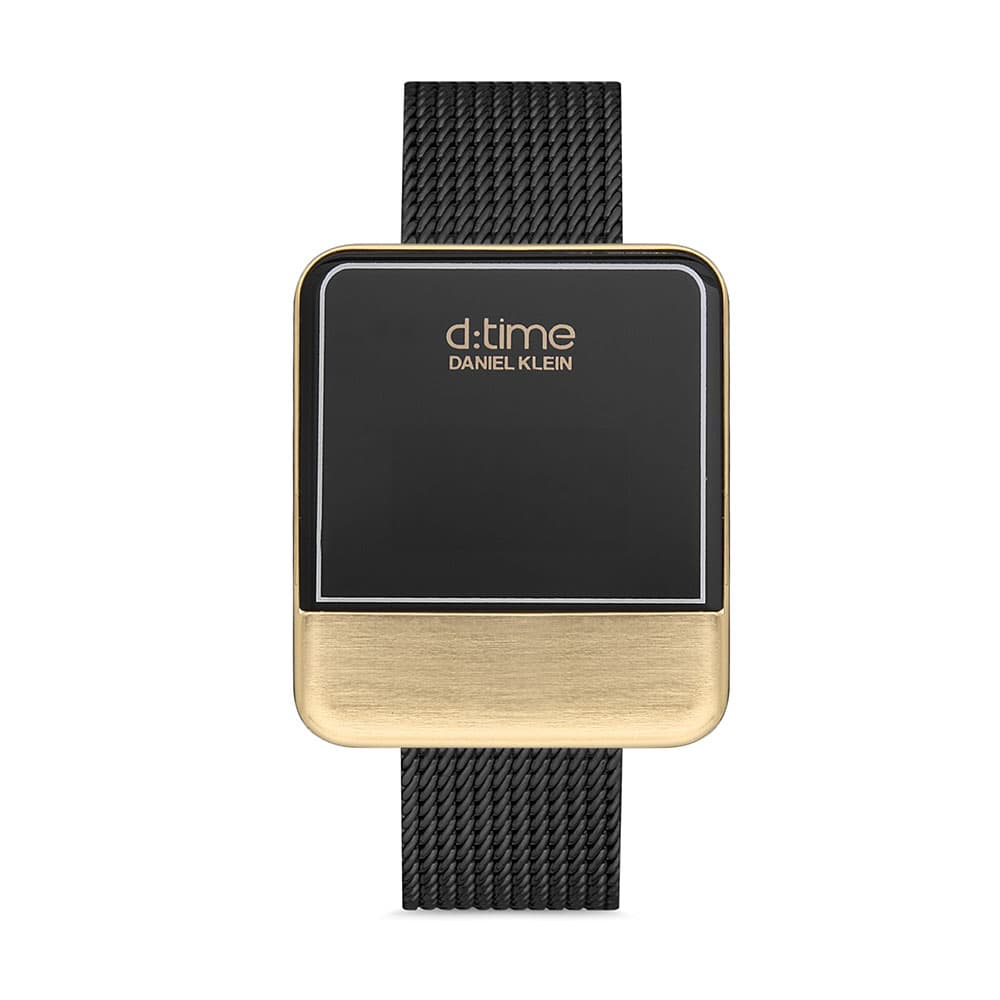 Daniel Klein D Time - Ceas Barbatesc Quartz Negru DK.1.12637.5