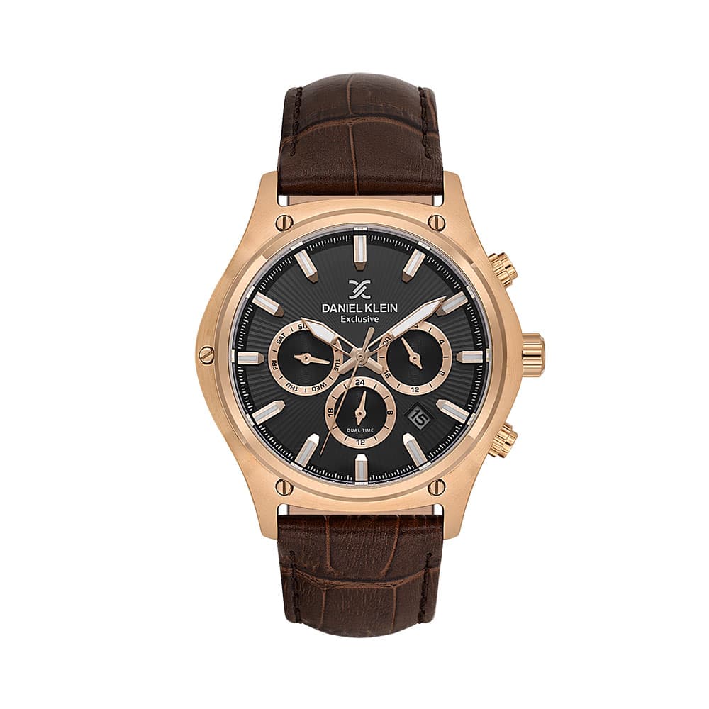 Daniel Klein Exclusive - Ceas Barbatesc Quartz Maro DK.1.14056.5