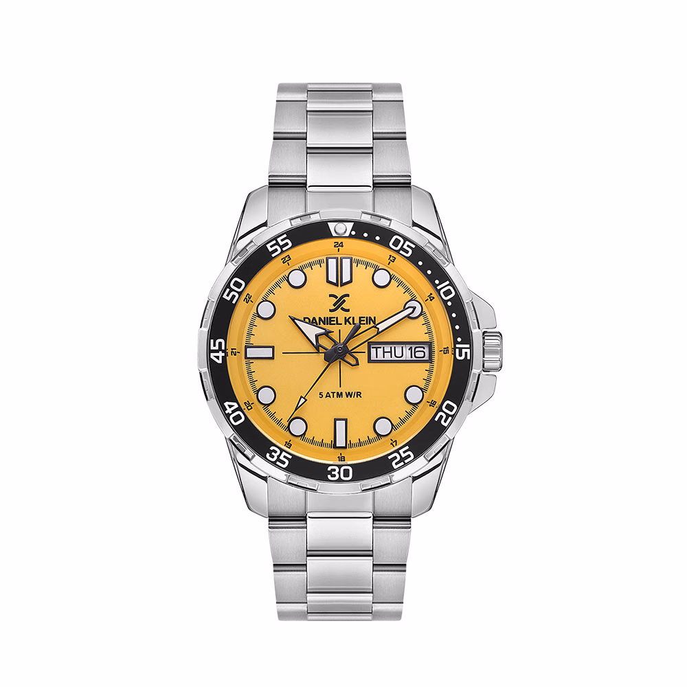 Daniel Klein Premium - Ceas Barbatesc Quartz Argintiu DK.1.13884.4