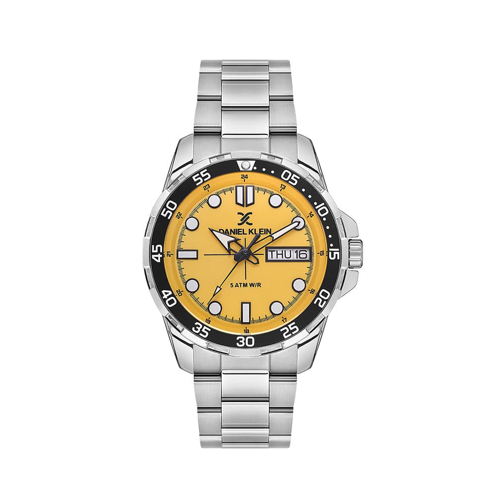 Daniel Klein Premium - Ceas Barbatesc Quartz Argintiu DK.1.13884.4