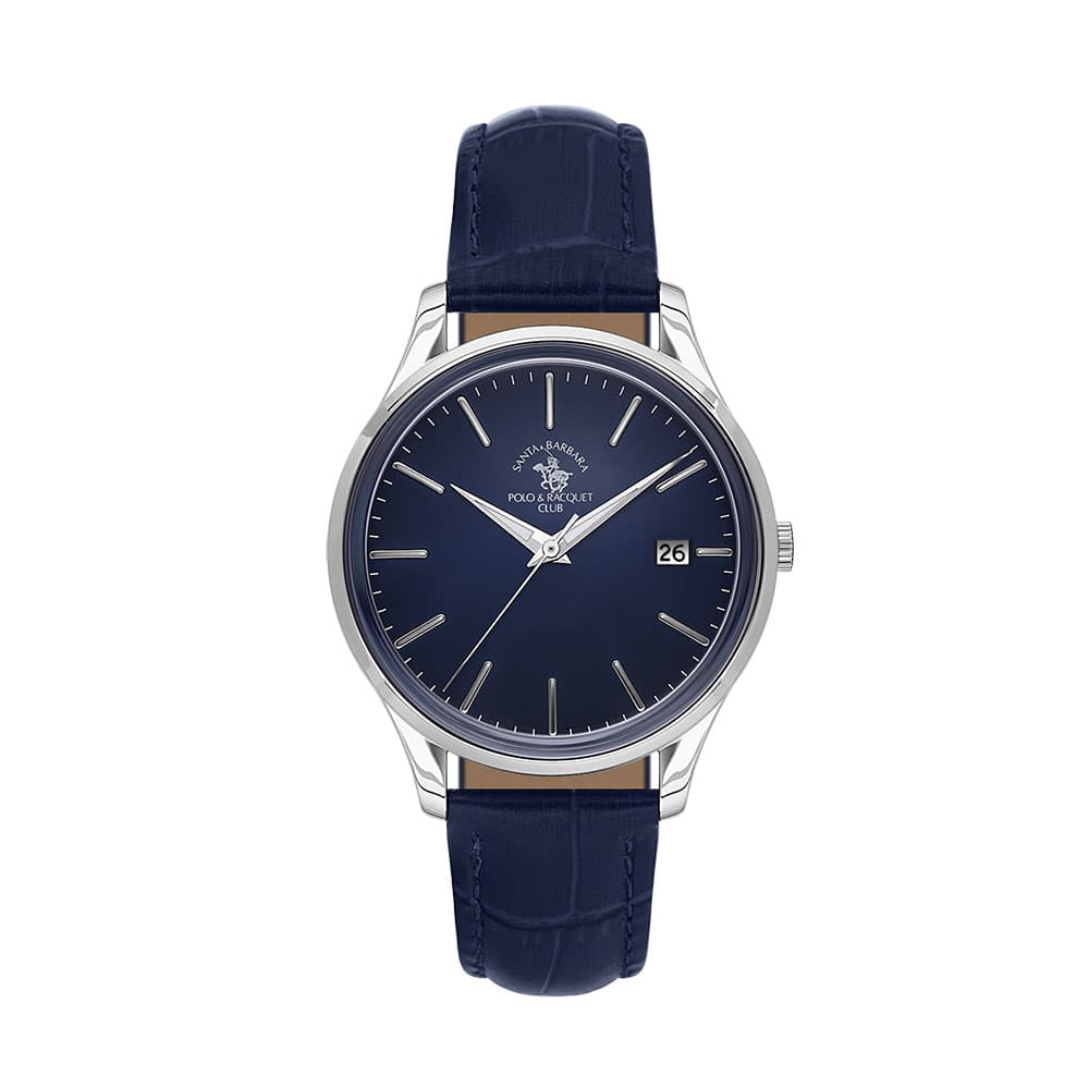 Santa Barbara Polo Noble - Ceas Barbatesc Quartz Bleumarin SB.8.10011-3
