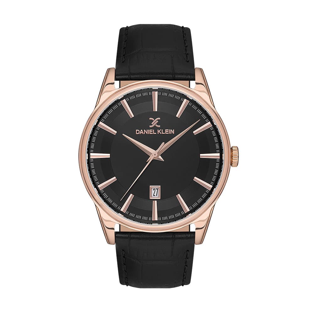 Daniel Klein Premium - Ceas Barbatesc Quartz Negru DK.1.13669.5