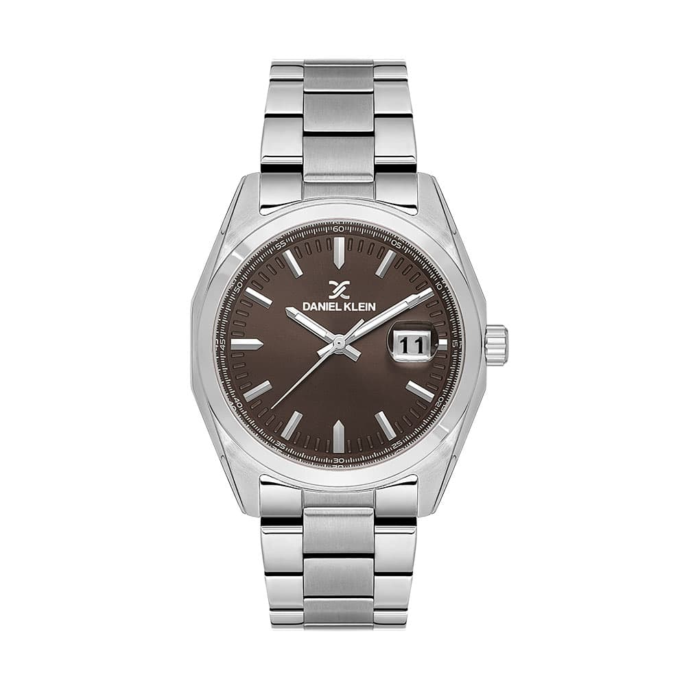 Daniel Klein Premium - Ceas Barbatesc Quartz Argintiu DK.1.14137.5