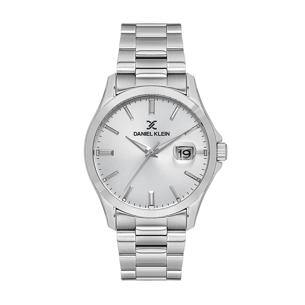 Daniel Klein Premium - Ceas Barbatesc Quartz Argintiu DK.1.14146.1