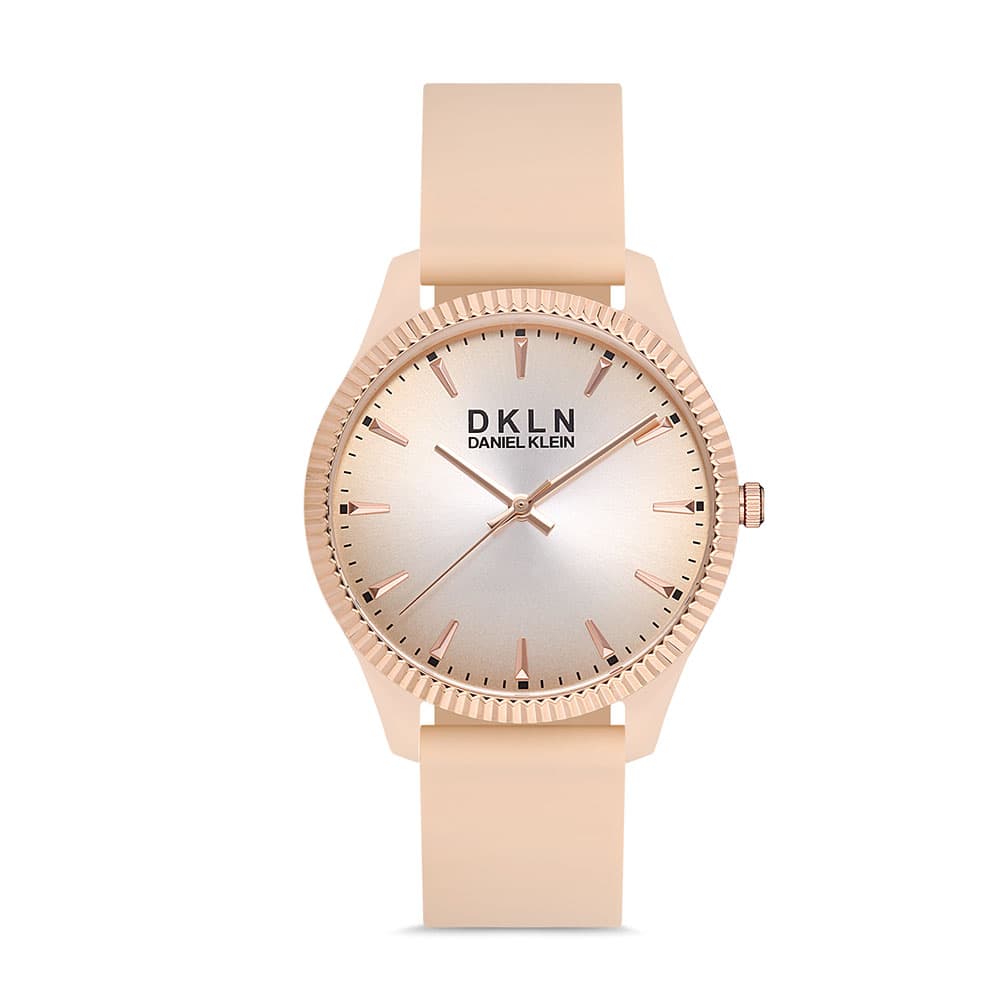 Daniel Klein Dkln - Ceas Dama Quartz Nude DK.1.12767.4