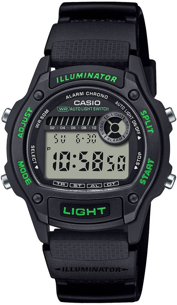 Дигитален часовник Casio - W-220H-1A3VEF