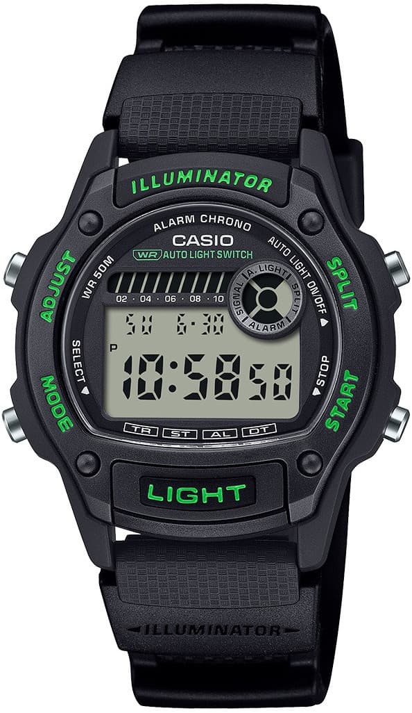 Дигитален часовник Casio - W-220H-1A3VEF