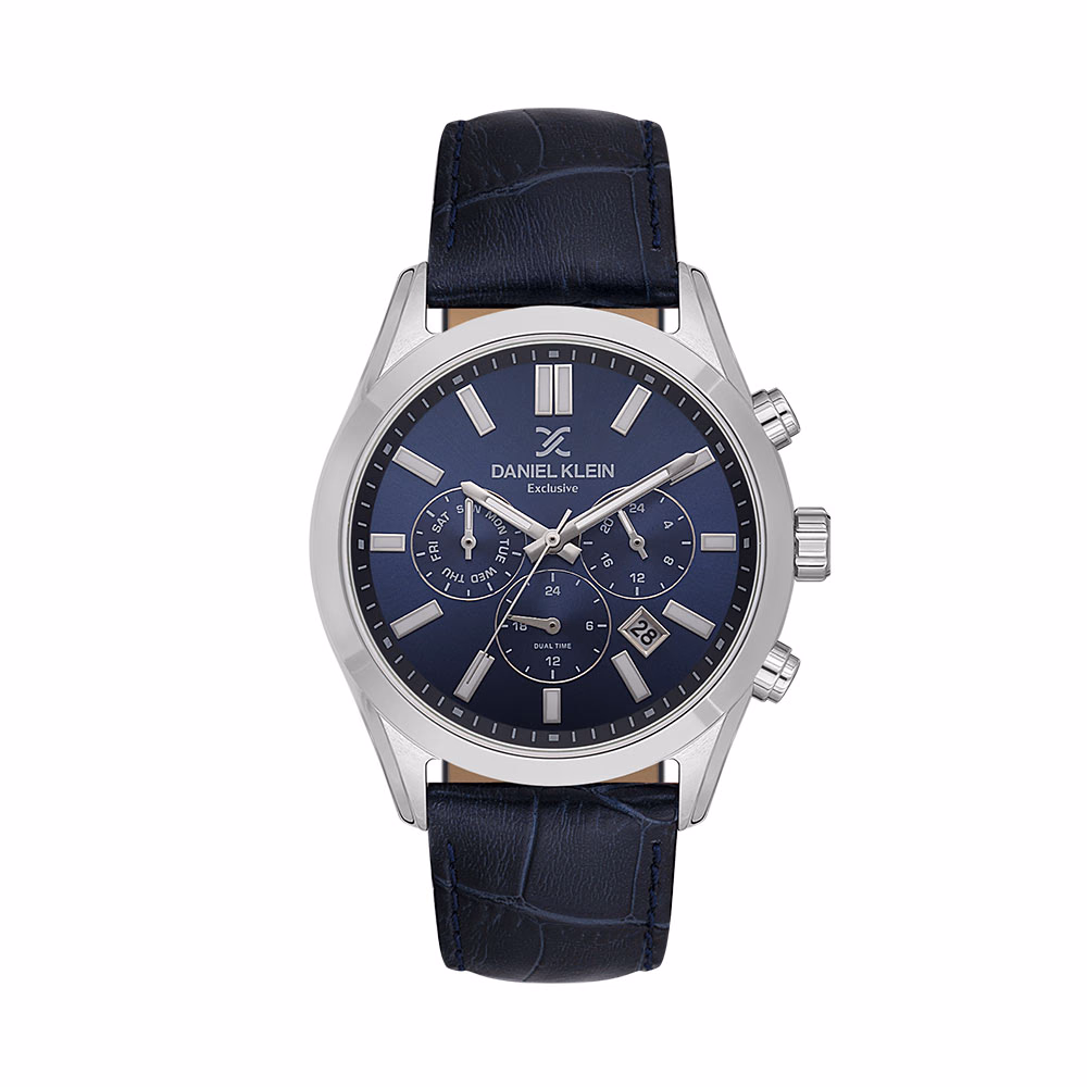 Daniel Klein Exclusive - Ceas Barbatesc Quartz Bleumarin DK.1.14212.3
