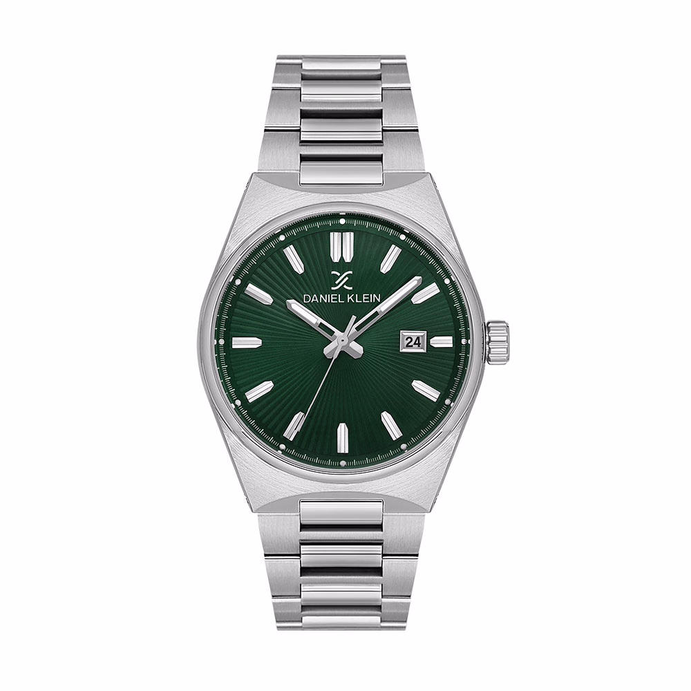 Daniel Klein Premium - Ceas Barbatesc Quartz Argintiu DK.1.14140.4