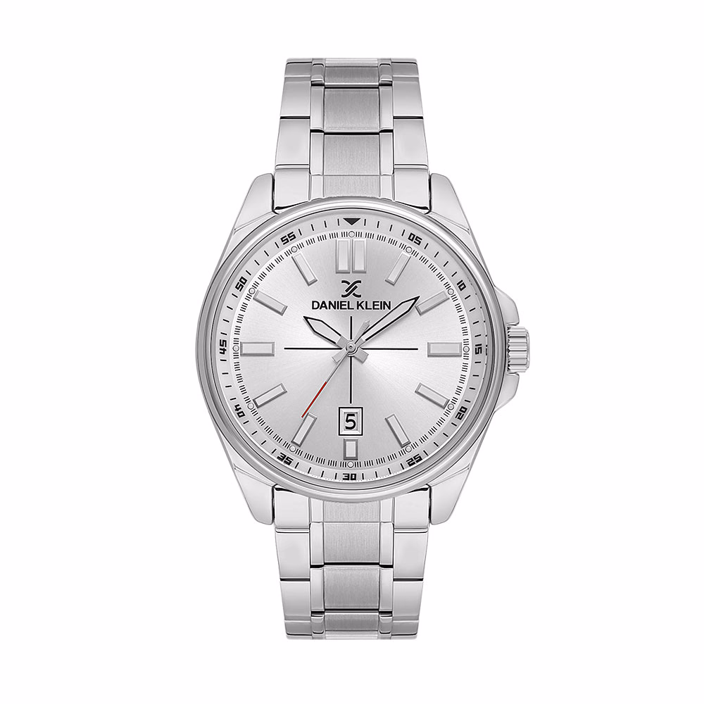 Daniel Klein Premium - Ceas Barbatesc Quartz Argintiu DK.6.14202-1