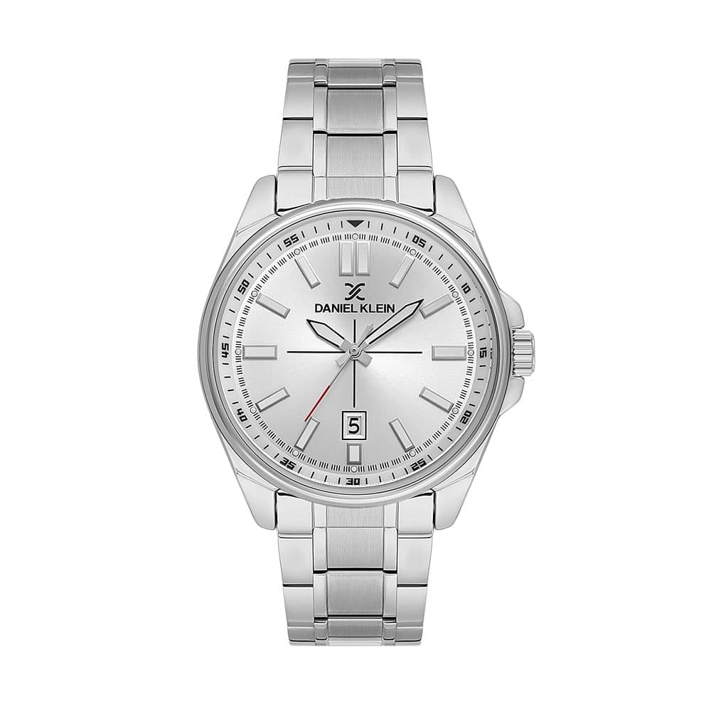Daniel Klein Premium - Ceas Barbatesc Quartz Argintiu DK.6.14202-1