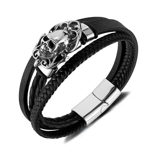 Bratara Neagra Thia Jewelry S.Steel Barbati