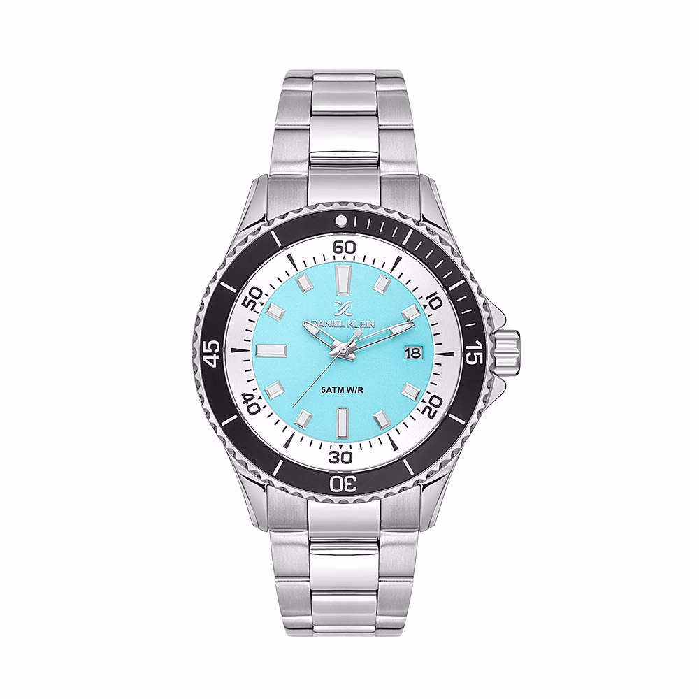 Daniel Klein Premium - Ceas Barbatesc Quartz Argintiu DK.1.13684.5