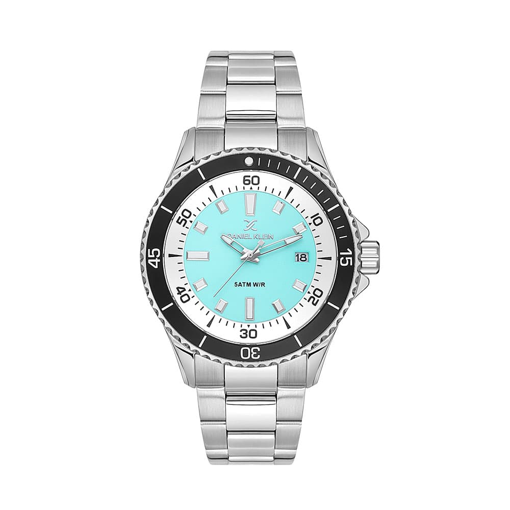 Daniel Klein Premium - Ceas Barbatesc Quartz Argintiu DK.1.13684.5
