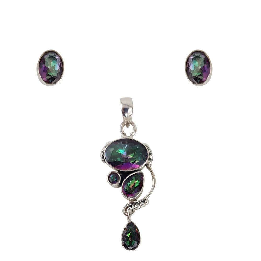 Set argint cuart mistic Talia