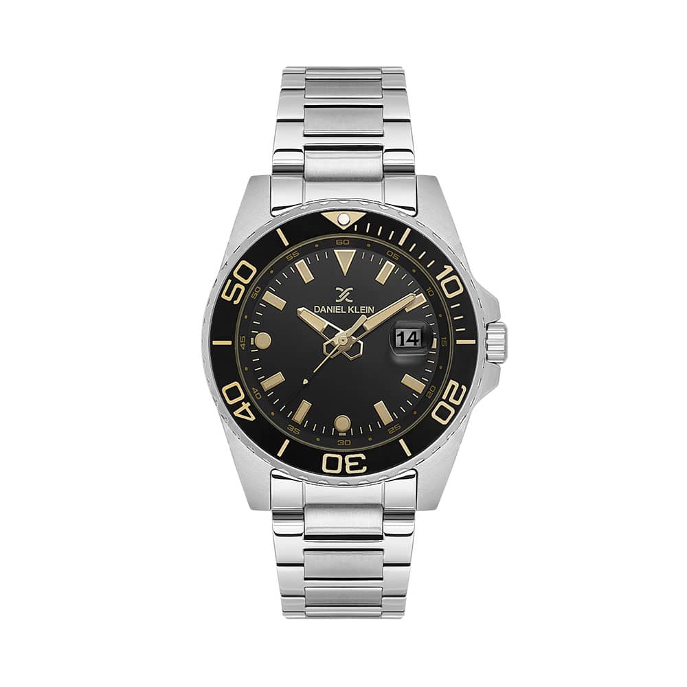 Daniel Klein Premium - Ceas Barbatesc Quartz Argintiu DK.1.13990.5