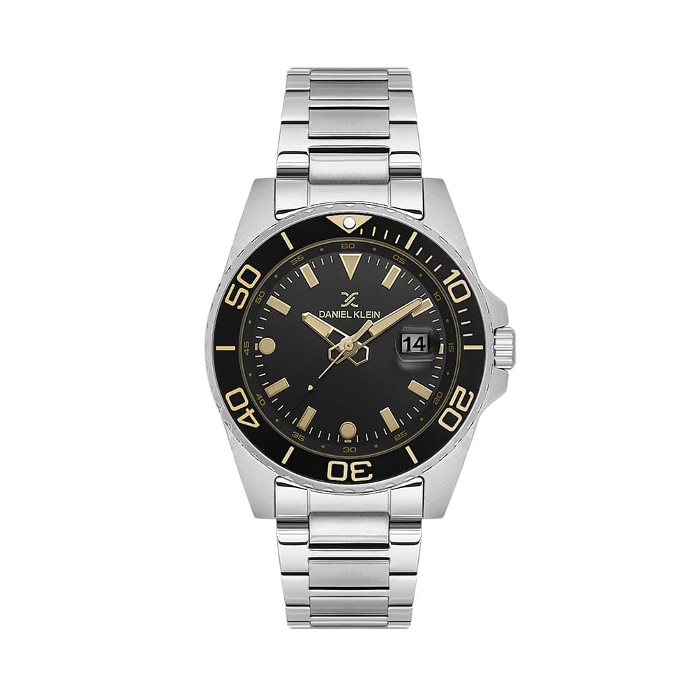 Daniel Klein Premium - Ceas Barbatesc Quartz Argintiu DK.1.13990.5