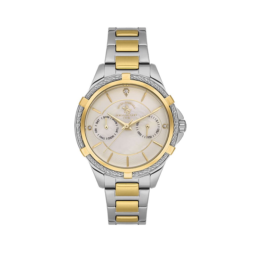 Santa Barbara Polo Unique - Ceas Dama Quartz Argintiu SB.1.10500.3