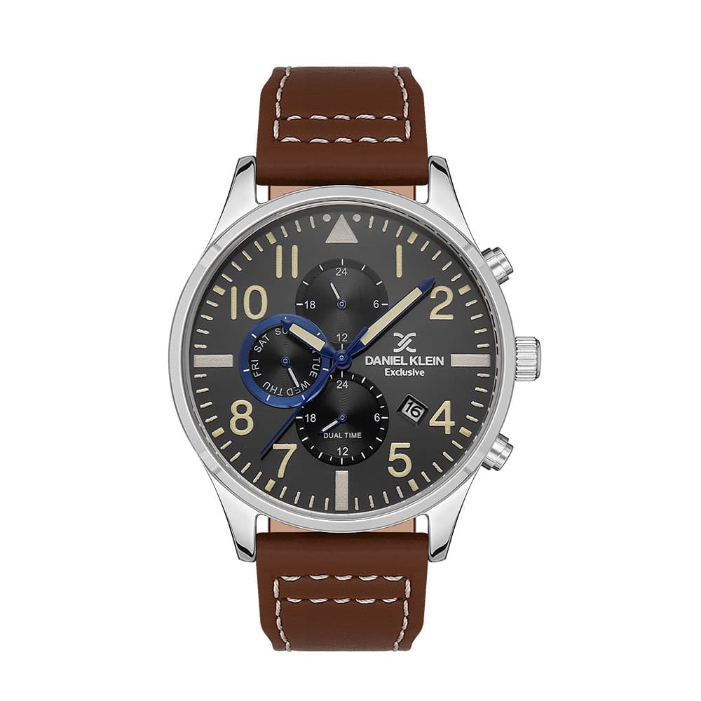 Daniel Klein Exclusive - Ceas Barbatesc Quartz Maro DK.1.13389.2