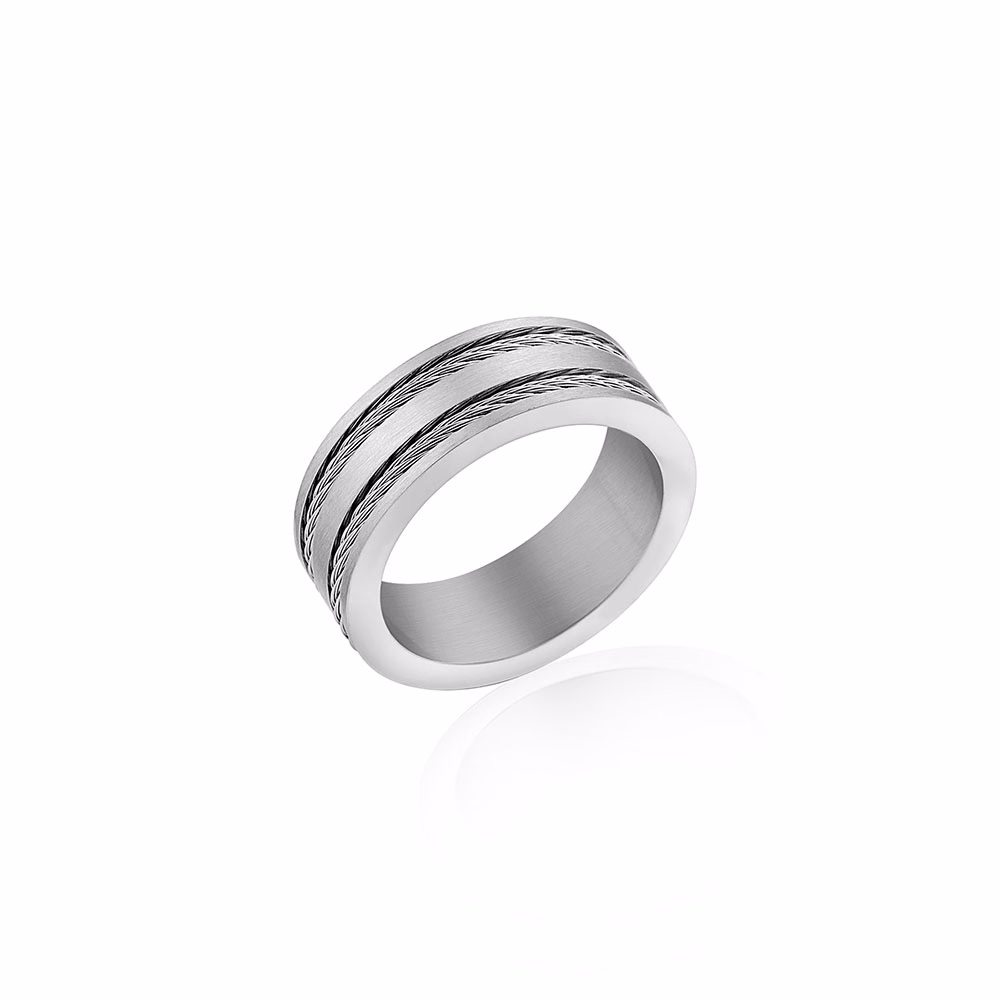 Inel din Inox Daniel Klein Jewelry Barbati DKJ.12.40001.M-1, marime M