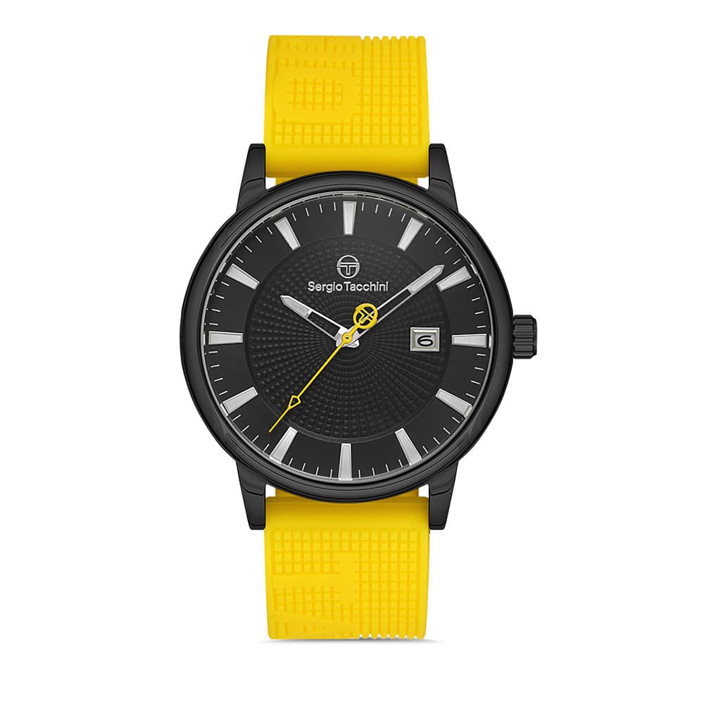Sergio Tacchini Streamline - Ceas Barbatesc Quartz Galben ST.1.10249.3