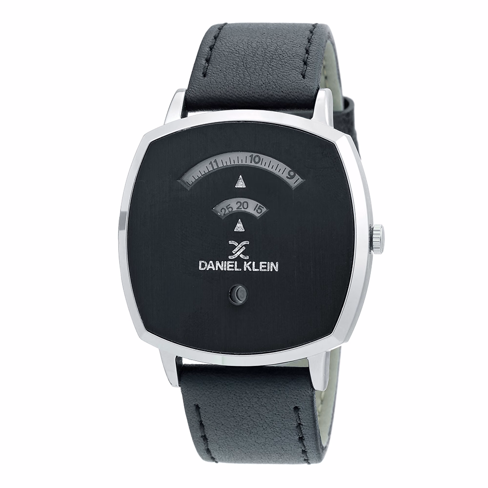 Daniel Klein Premium - Ceas Barbatesc Quartz Negru DK.1.12390.5