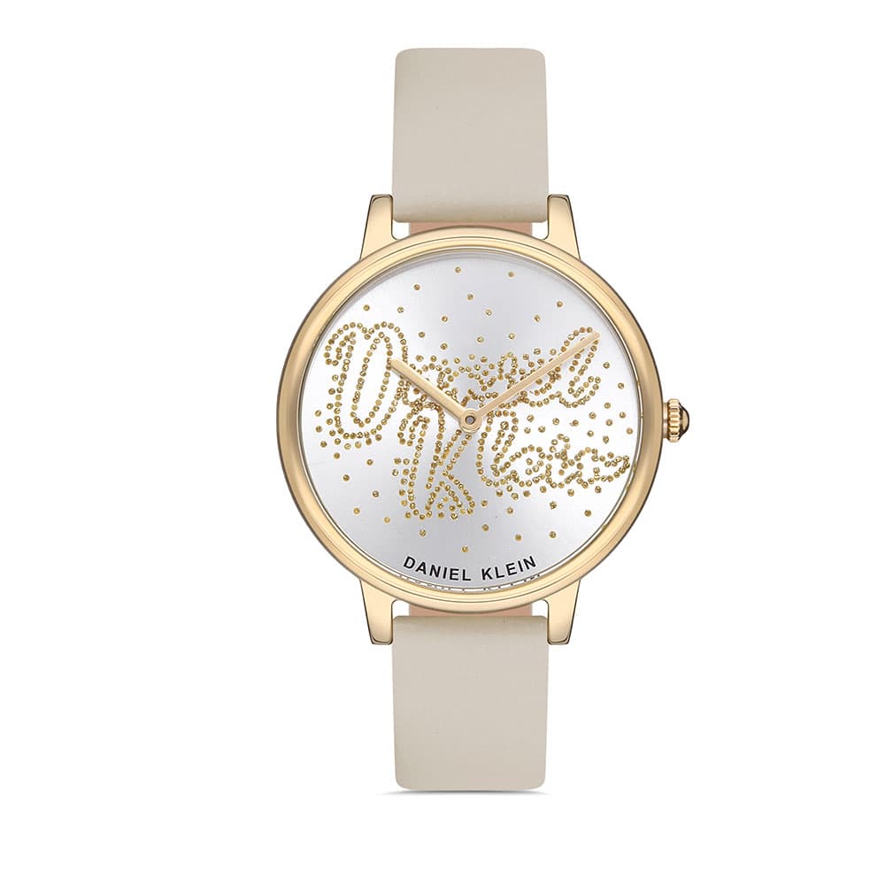 Daniel Klein Trendy - Ceas Dama Quartz Crem DK.1.12766.4