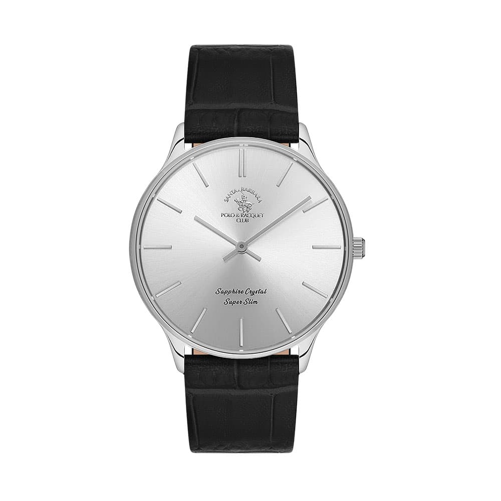 Santa Barbara Polo Noble - Ceas Barbatesc Quartz Negru SB.1.10603.1
