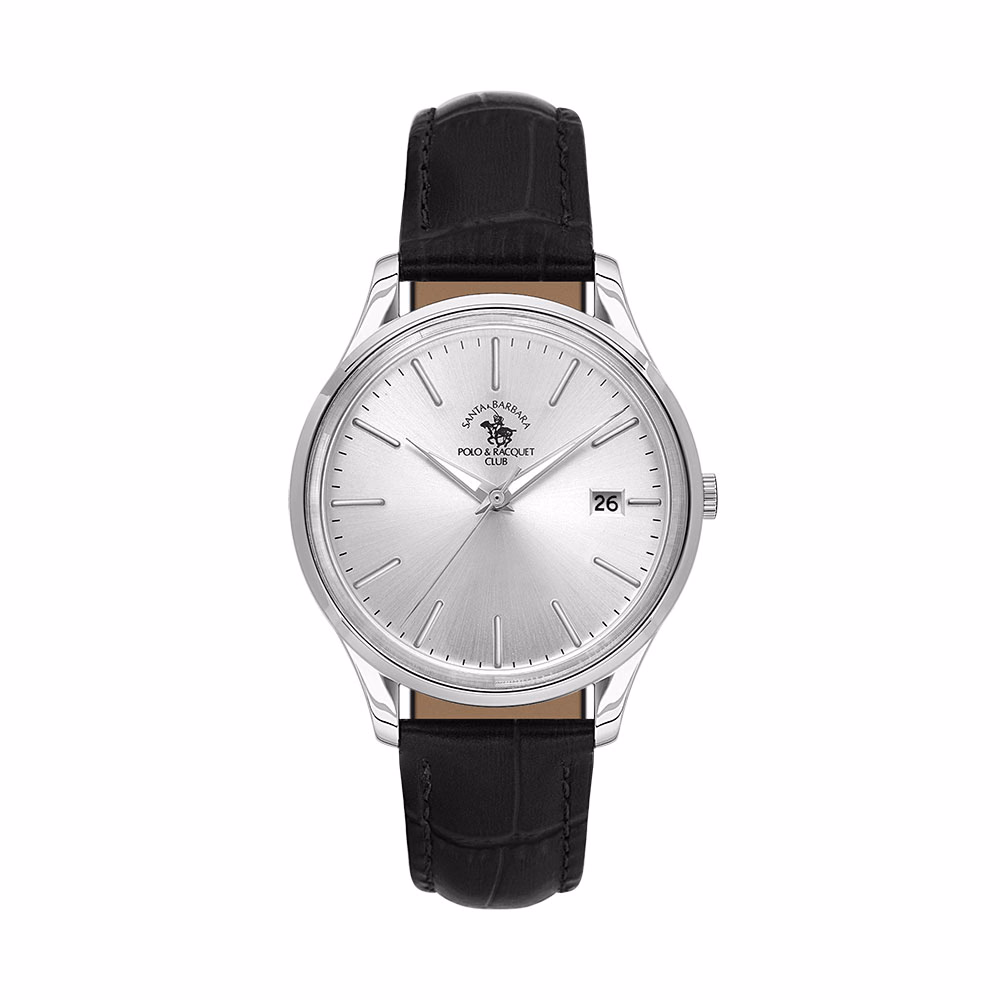 Santa Barbara Polo Noble - Ceas Barbatesc Quartz Negru SB.8.10011-1
