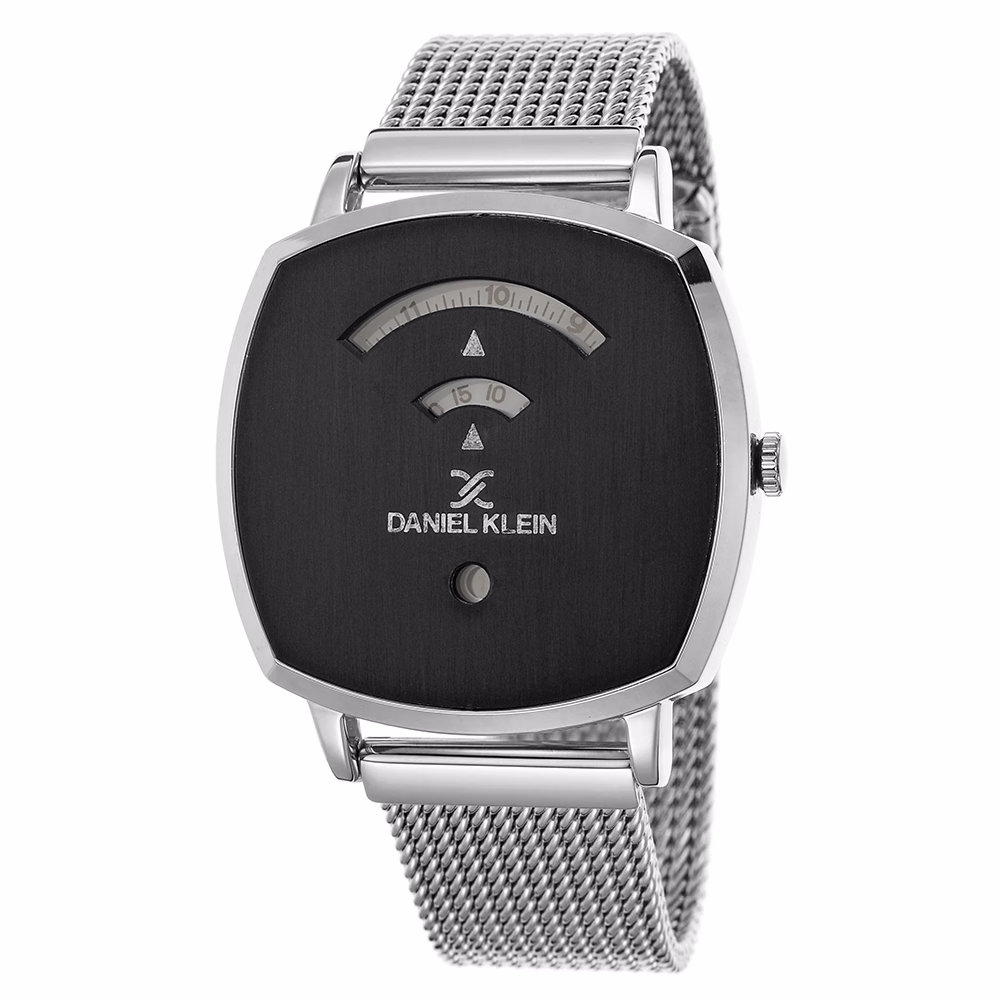 Daniel Klein Premium - Ceas Barbatesc Quartz Argintiu DK.1.12412.1