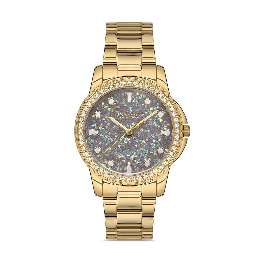 Freelook Belle - Ceas Dama Quartz Auriu FL.1.10226.3
