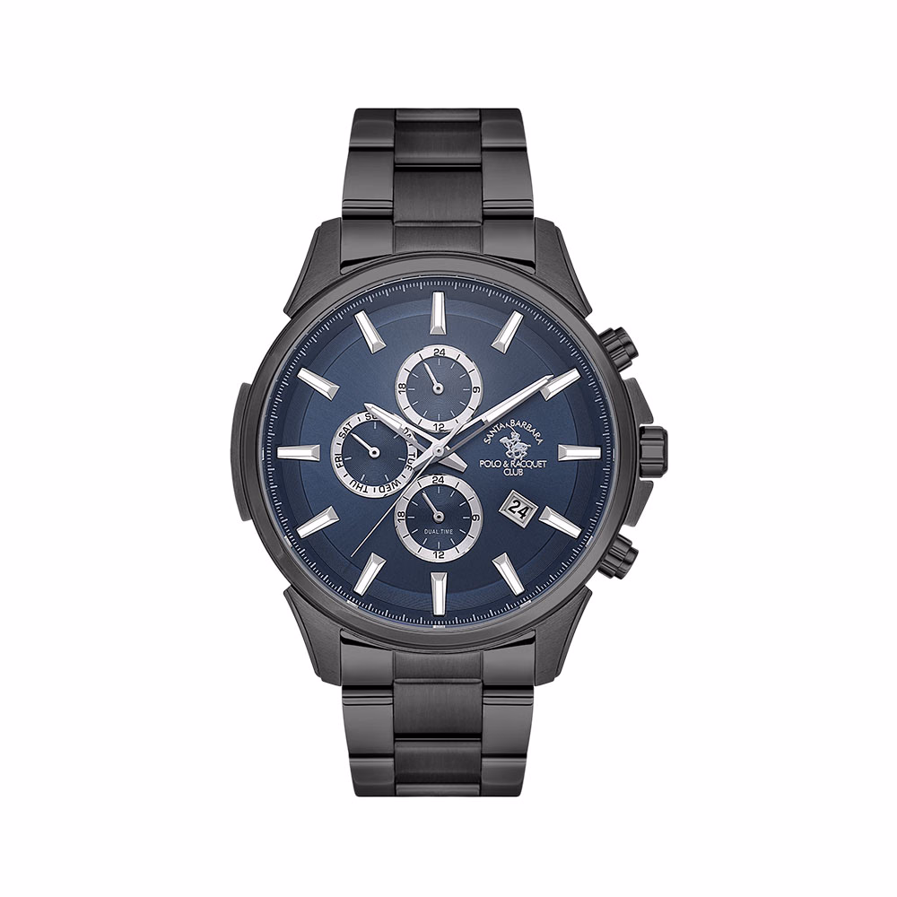 Santa Barbara Polo Legend - Ceas Barbatesc Quartz Antracit SB.1.10392.9