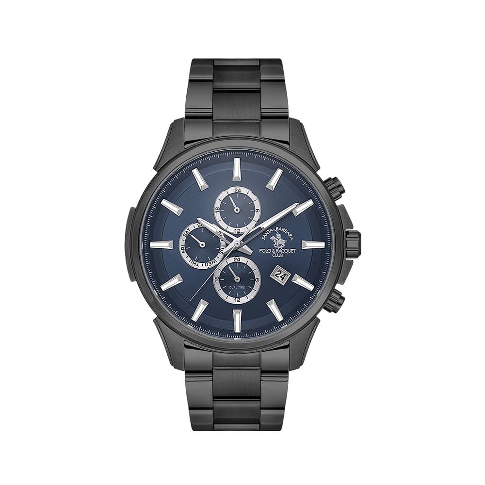 Santa Barbara Polo Legend - Ceas Barbatesc Quartz Antracit SB.1.10392.9
