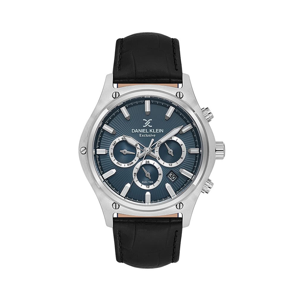 Daniel Klein Exclusive - Ceas Barbatesc Quartz Negru DK.1.14056.3