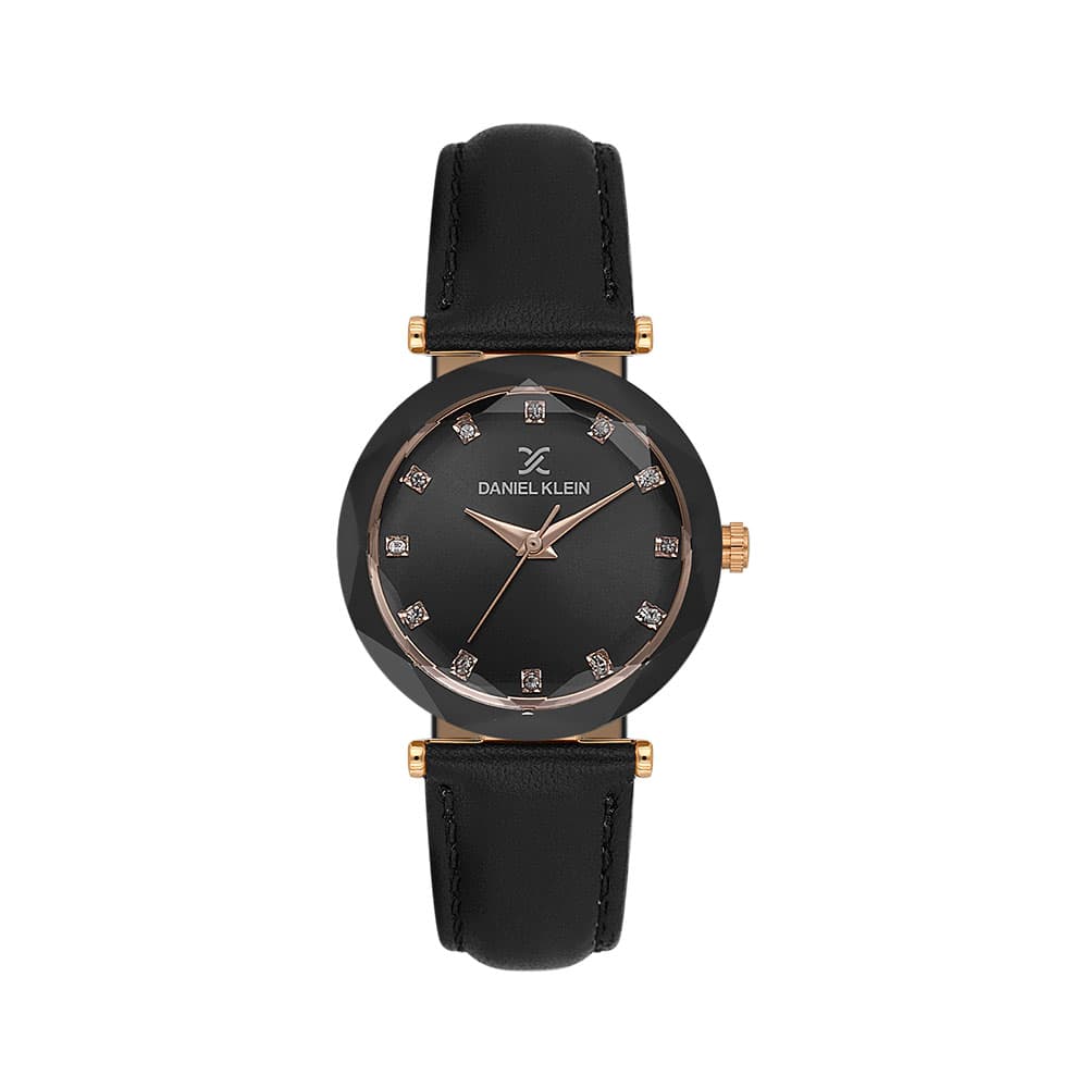 Daniel Klein Premium - Ceas Dama Quartz Negru DK.6.14188-6