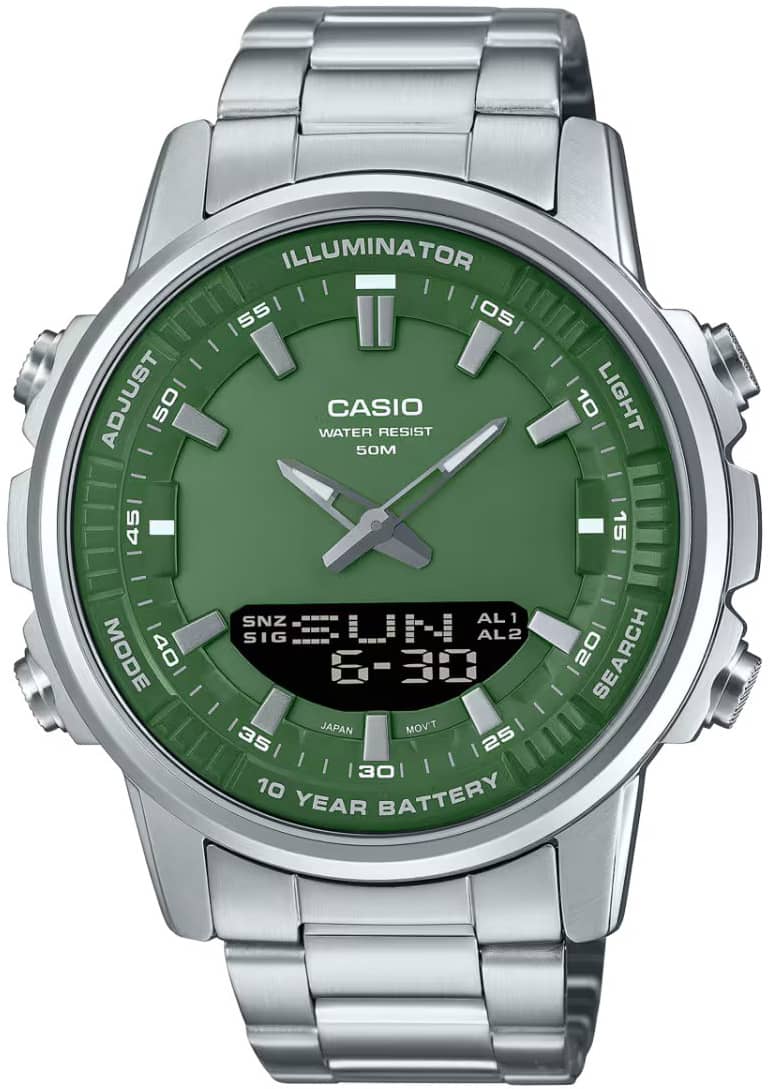 Мъжки дигитален часовник Casio - Casio Collection - AMW-880D-3AVDF