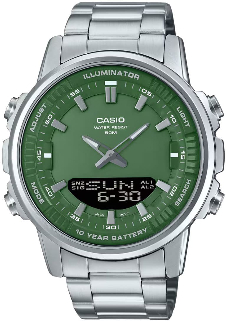 Мъжки дигитален часовник Casio - Casio Collection - AMW-880D-3AVDF