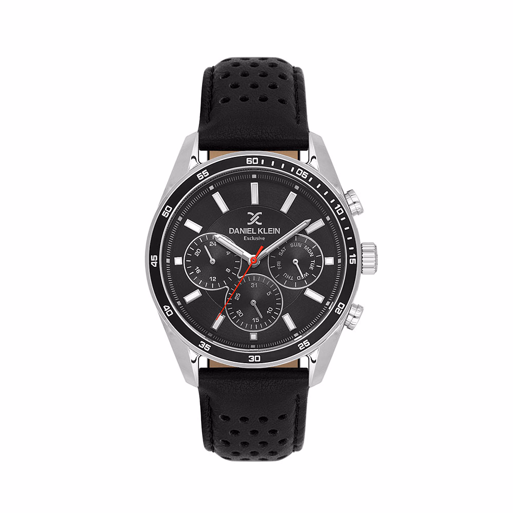 Daniel Klein Exclusive - Ceas Barbatesc Quartz Negru DK.1.14221.2