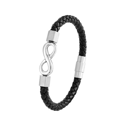 Bratara Inox Neagra Thia Jewelry S. Steel Barbati