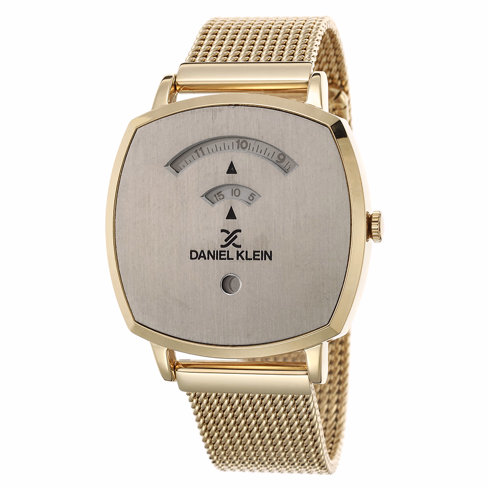Daniel Klein Premium - Ceas Barbatesc Quartz Auriu DK.1.12412.2