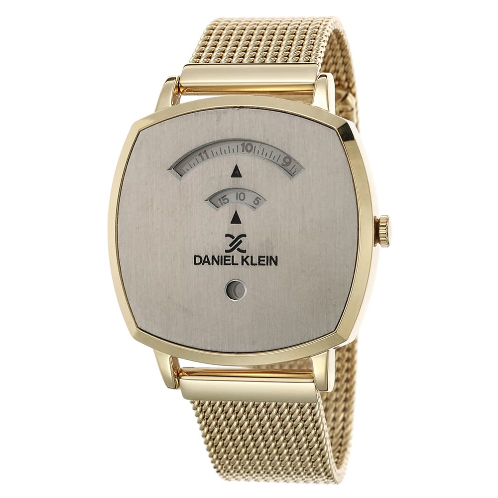 Daniel Klein Premium - Ceas Barbatesc Quartz Auriu DK.1.12412.2