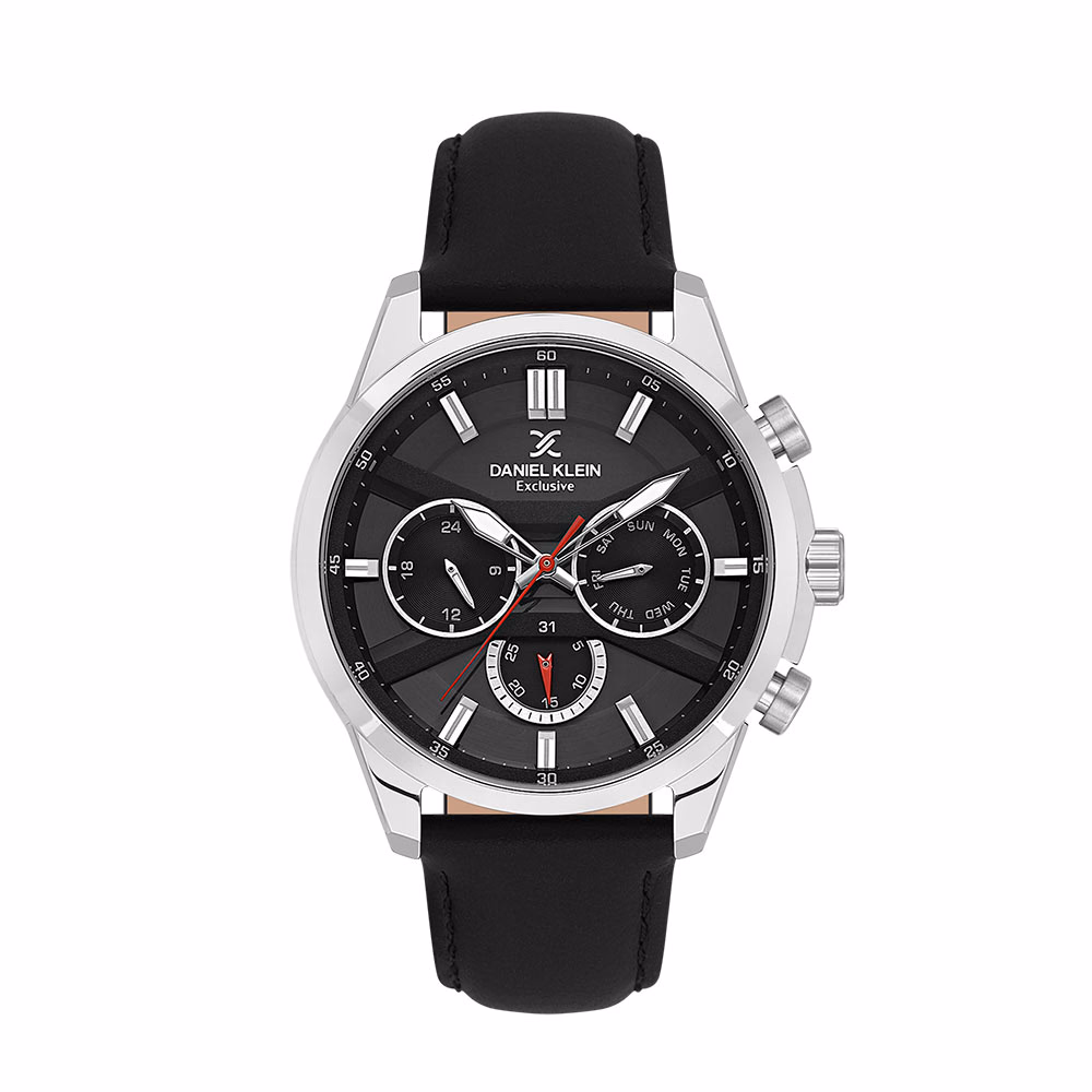 Daniel Klein Exclusive - Ceas Barbatesc Quartz Negru DK.1.13794.1