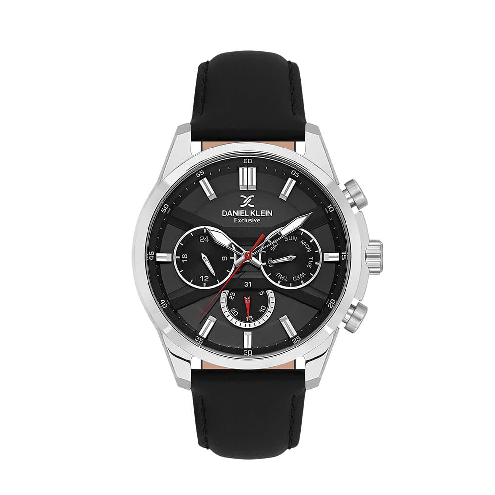 Daniel Klein Exclusive - Ceas Barbatesc Quartz Negru DK.1.13794.1