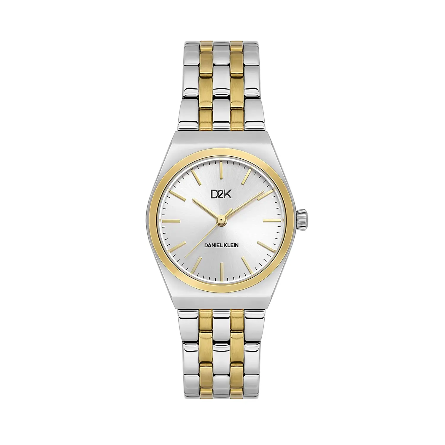 Daniel Klein D2K DK.1.14472-6 - Ceas dama quartz auriu si argintiu