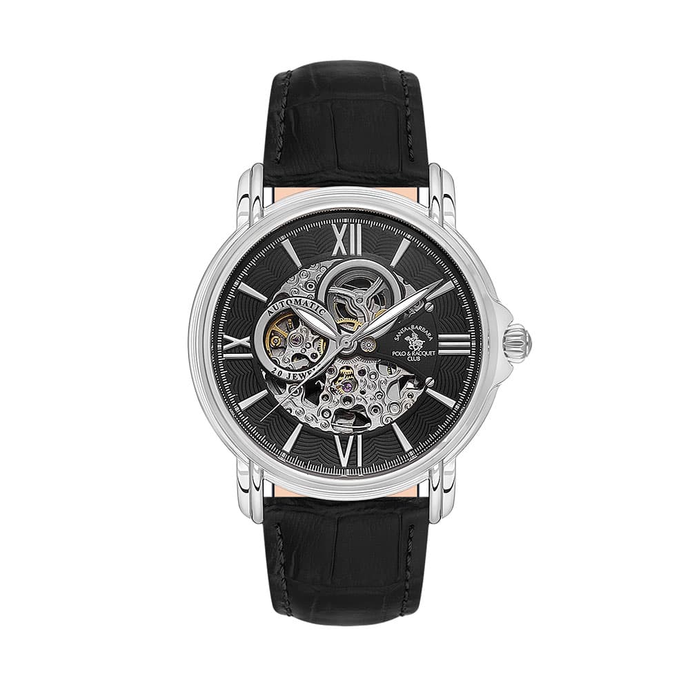 Santa Barbara Polo Luxury - Ceas Barbatesc Automatic Negru SB.8.10002.2